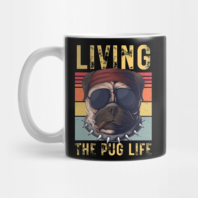 Living the Pug Life by KreativPix